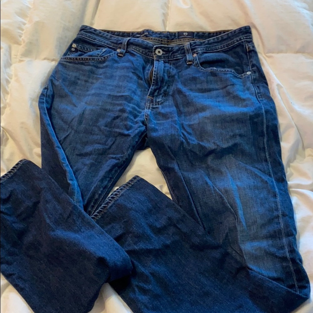 AG The Graduate men’s blue jeans